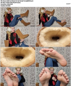 Sniff And Stroke For My Smelly Feet